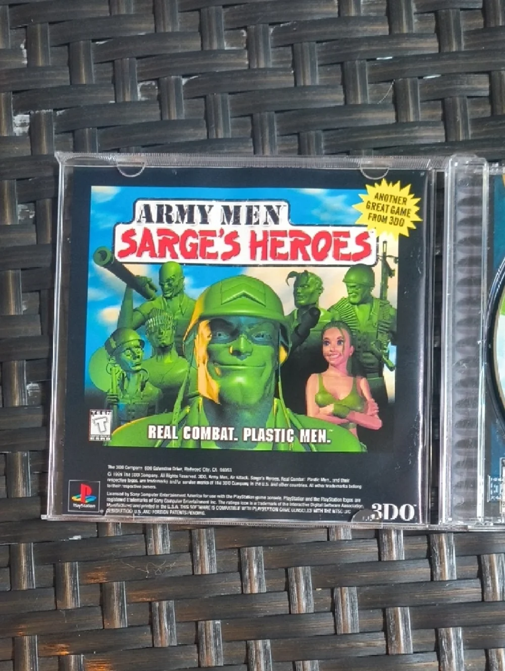 Army Men Air Attack - PlayStation PS1 Game + Manual - Picture 3 of 5